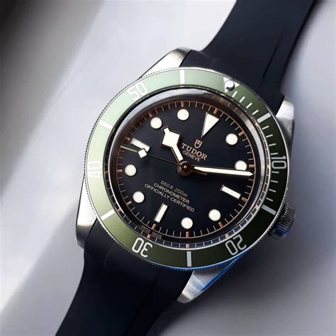 tudor bronze strap|tudor black bay rubber strap.